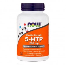 Now Foods Двойная сила 5-Htp 200 мг 120 капсул