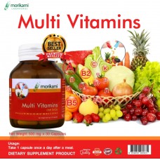 Мультивитаминный комплекс Multi Vitamins Morikami Laboratories 30 капсул 