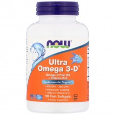 Now Foods Ultra Omega 3-D Ультра Омега 3-Д 90 капсул