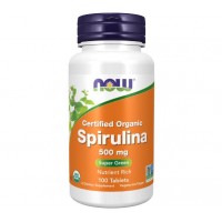 Now Foods Spirulina Спирулина 500 мг 100 капсул 