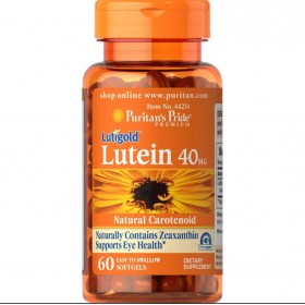 Пищевая добавка Лютеин Puritan’s Pride Lutein 40 мг 60 капсул