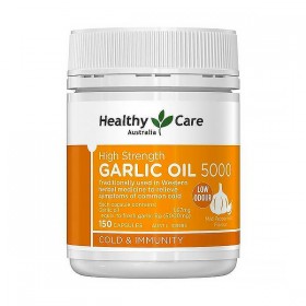 Чесночное Масло В Капсулах Healthy Care High Strength 5000 мг, 150 шт