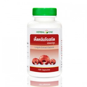 Экстракт Гриба Линчжи Ganoderma Lucidum Capsule Herbal One, 100 шт