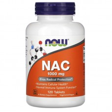 Now Food NAC N-Acetyl Cysteine N-Ацетил Цистеин 1000 мг 120 капсул 