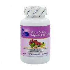 Трифала Чурна и Гриб Линчжи Рейши Triphala Plus Linzhi Bluebird 60 капсул