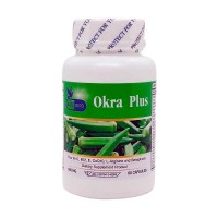 Тайские капсулы с экстрактом окры Okra Plus Bluebird 60 капсул