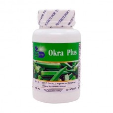 Тайские капсулы с экстрактом окры Okra Plus Bluebird 60 капсул