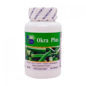 Тайские капсулы с экстрактом окры Okra Plus Bluebird 60 капсул