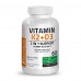 Витамин K2 МК7с D3 Bronson Vitamin K2 Mk7 60 капсул