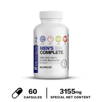 Мультивитамины и минералы для поддержки функции мозга и сердца Bronson ONE Daily Mens 50+ 60 капсул