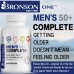 Мультивитамины и минералы для поддержки функции мозга и сердца Bronson ONE Daily Mens 50+ 120 капсул