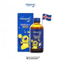 Сироп детский с Омега-3 и Лизином для аппетита и памяти mamarine-kids-omega-3 Plus L-Lysine 60 мл