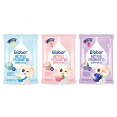 Жевательные конфеты в форме медвежат с активными пробиотиками Biobor Active Probiotic Gummy Bears 8 шт
