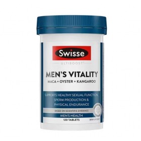 Тестостерон жизненная сила для мужчин Swisse Ultiboost Mens Vitality 120 таблеток