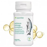 Комплекс омега-3 из лосося nutrilite salmon omega complex 60 капсул