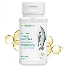Комплекс омега-3 из лосося nutrilite salmon omega complex 60 капсул