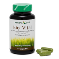 Био-Витал - Bio-Vital 60 капсул (Herbal One) лечение хронического гастрита и гепатита