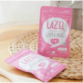 Комплекс с глутатионом и ALA для сияния кожи Lazel GLuta Pure 2 в 1 30 капсул 