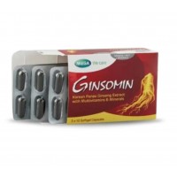 Ginsomin с корейским женьшенем и витаминами Mega We Care 30 капсул