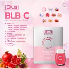 Супер Коллаген BLB C пищевая добавка от тайского бренда Balance Brand Co., Ltd. 10 пакетиков 
