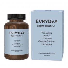 Диетическая добавка для сна EVRYDAY Night Routine 30 капсул 