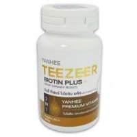 Yanhee Teezeer Biotin Plus+ 30 капсул Витамины для роста волос