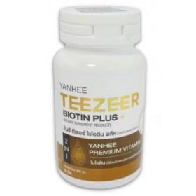 Yanhee Teezeer Biotin Plus+ 30 капсул Витамины для роста волос