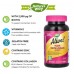 Alive! Hair, Skin & Nails Gummy  60 жевательных пастилок для волос, кожи и ногтей для женщин.