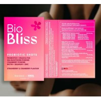 Bio Bliss PROBIOTIC SHOTS от BIOMED пробиотик для женского здоровья 10 саше