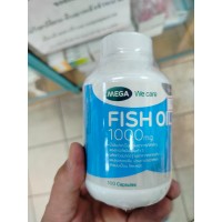 Омега 3 Omega 3 Fish Oil  для Супер здоровья, 1000 мг. 100  штук MEGA