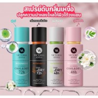 Спрей-дезодорант-антиперспирант VICTORIA ANNA COOL & DRY INTENSIVE 85 мл. 4 вида 48-72 чача
