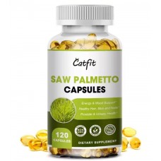 Catfit Saw Palmetto Capsules для мужского и женского здоровья 120 капсул Catfit Saw Palmetto Capsules для мужского и женского здоровья 120 капсул