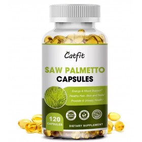 Catfit Saw Palmetto Capsules для мужского и женского здоровья 120 капсул Catfit Saw Palmetto Capsules для мужского и женского здоровья 120 капсул