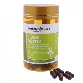 Комплекс Liver Detox для очищения печени Healthy Care 100 капсул