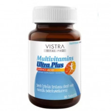 VISTRA Multivitamins & Minerals PLUS AMINO ACID 30 таблеток VISTRA Multivitamins & Minerals PLUS AMINO ACID 30 таблеток