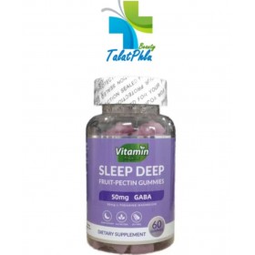 Vitamin Projects SLEEP DEEP Fruit-Pectin Gummies 60 капсул для глубокого сна Vitamin Projects SLEEP DEEP Fruit-Pectin Gummies 60 капсул для глубокого сна