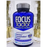 Focus Factor Nutrition for the Brain для улучшения работы мозга, памяти, концентрации и внимания 180 капсул 