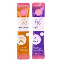 два варианта ночных масок для лица (Sleeping Mask)  12 шт. по 4 грамма