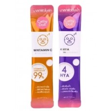 два варианта ночных масок для лица (Sleeping Mask)  12 шт. по 4 грамма