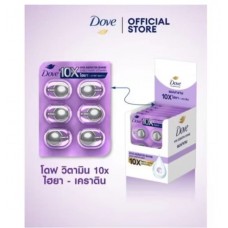 Dove Hya Keratin Shine Daily Hair Vitamin несмываемые капсулы-витамины для волос 6 блистеров по 6 капсул Dove Hya Keratin Shine Daily Hair Vitamin несмываемые капсулы-витамины для волос 6 блистеров по 6 капсул