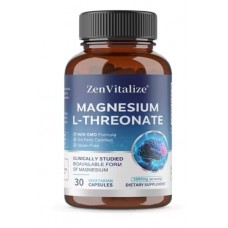 ZenVitalize Magnesium L-Threonate для поддержания здоровья мозга 30 капсул