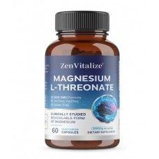 ZenVitalize Magnesium L-Threonate для поддержания здоровья мозга 60 капсул