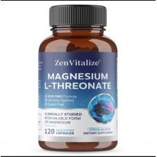 ZenVitalize Magnesium L-Threonate для поддержания здоровья мозга 120 капсул