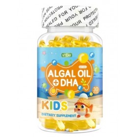 Algal Oil + DHA Kids для иммунитета, улучшения памяти и зрения детей от 2 лет 30 капсул Algal Oil + DHA Kids для иммунитета, улучшения памяти и зрения детей от 2 лет 30 капсул