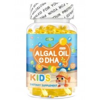 Algal Oil + DHA Kids для иммунитета, улучшения памяти и зрения детей от 2 лет 120 капсул Algal Oil + DHA Kids для иммунитета, улучшения памяти и зрения детей от 2 лет 120 капсул