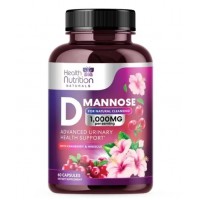 D-Mannose (Д-Манноза) 1000 м для поддержки здоровья мочевыводящих путей 60 капсул