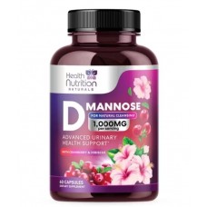 D-Mannose (Д-Манноза) 1000 м для поддержки здоровья мочевыводящих путей 60 капсул