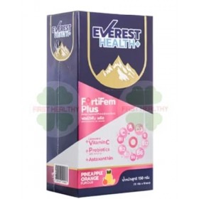 Everest Health+ Fortifem Plus — комплексная добавка для поддержания женского здоровья 10 саше