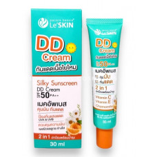 Le’SKIN Silky Sunscreen DD Cream SPF 50 PA++ защита от солнца и старения кожи лица 30 мл.