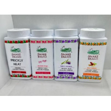 Snake Brand Prickly Heat тайская охлаждающая присыпка  тальк 50 грамм 4 вида